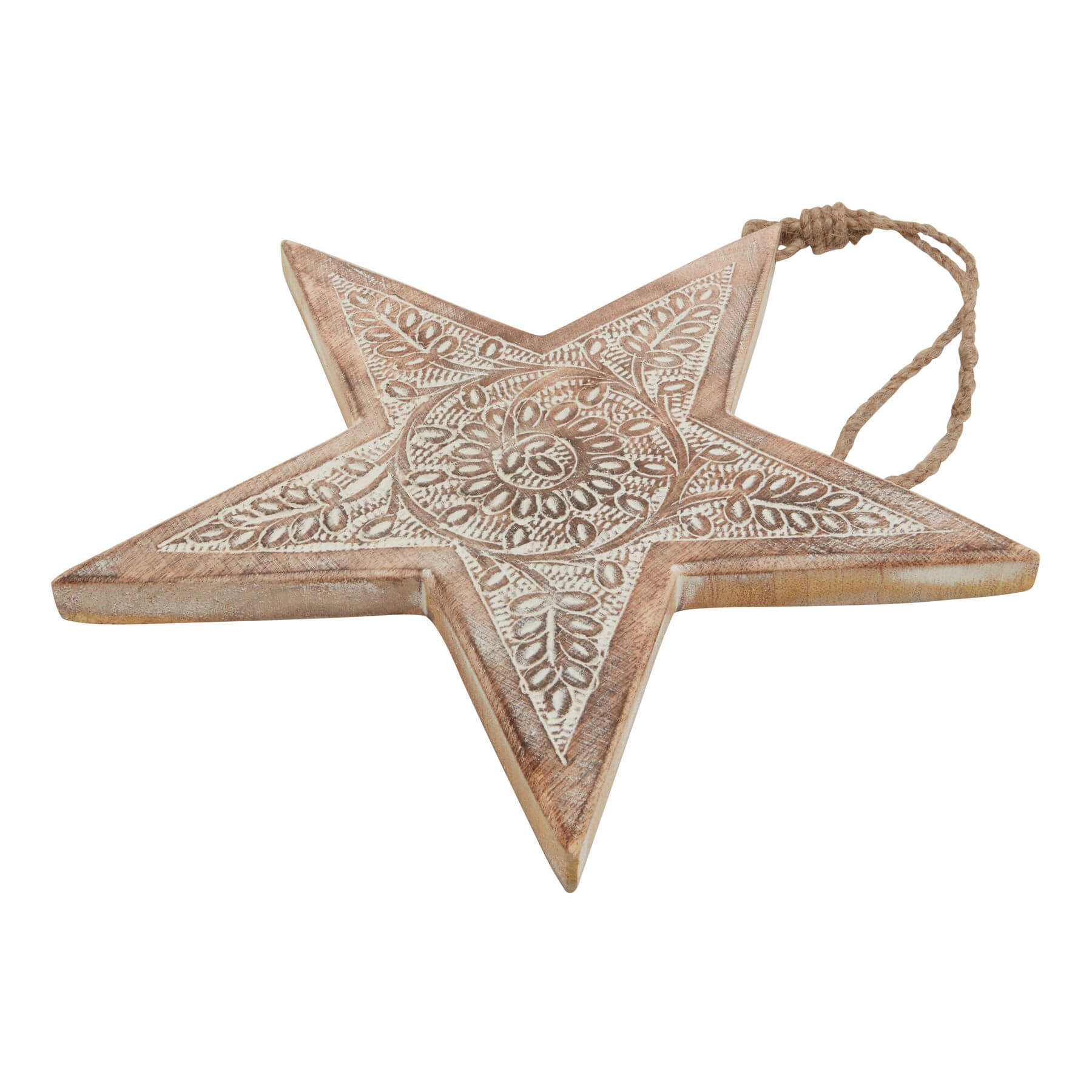 Large Rustic Wooden Hanging Star Wall Art