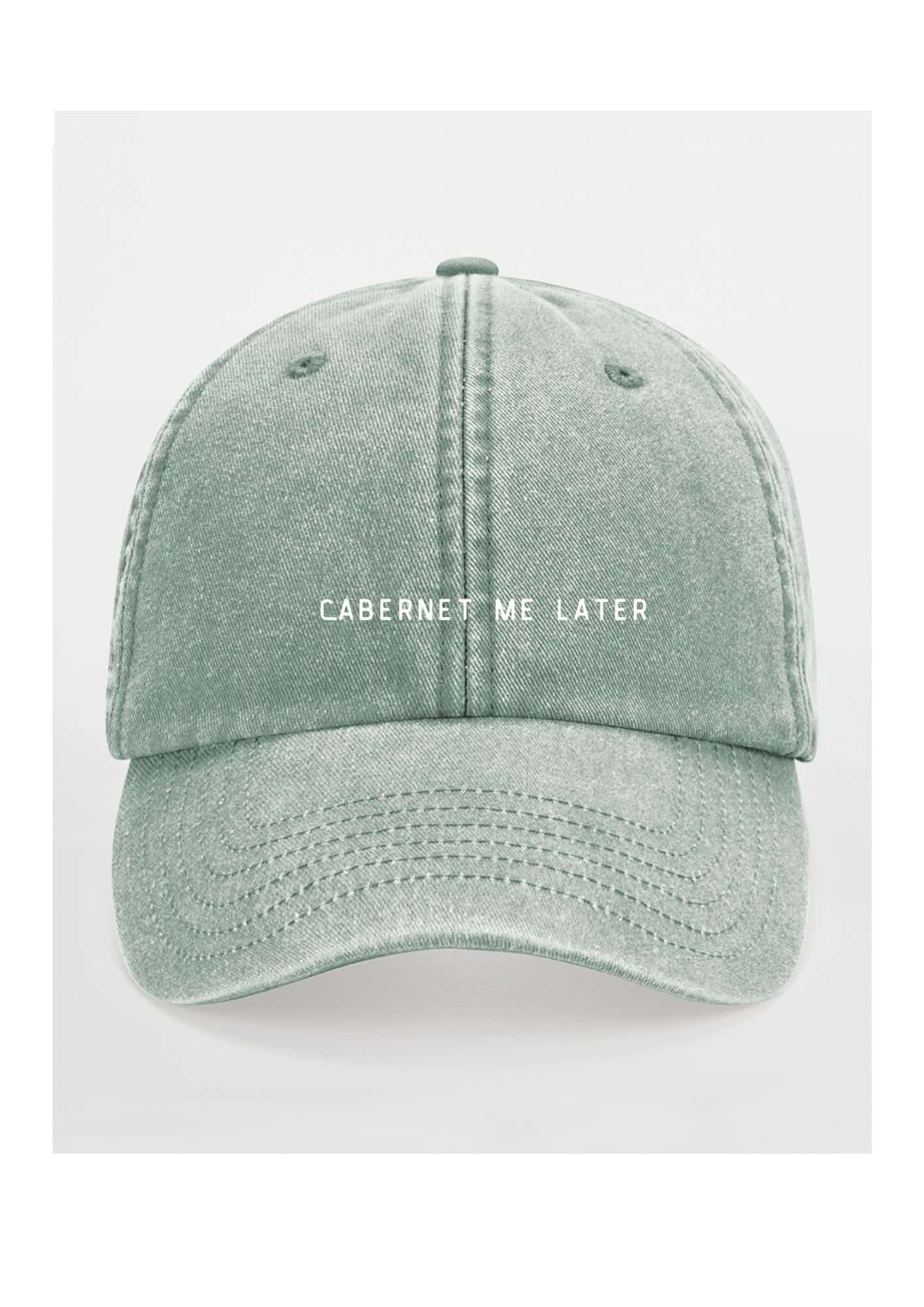 Cabernet Me Later Cotton Cap