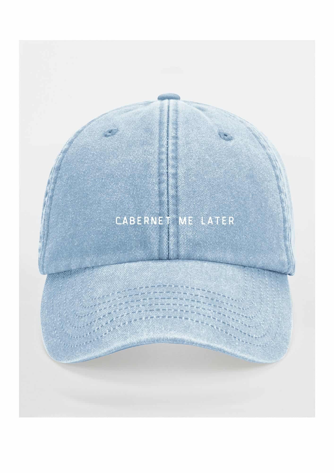 Cabernet Me Later Cotton Cap