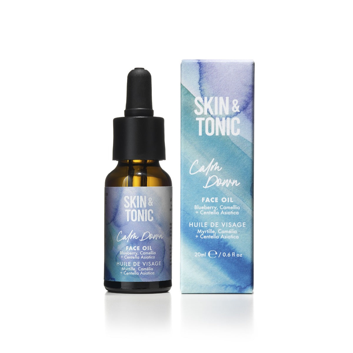 Calm Down Face Oil with Blueberry, Camellia & Centella