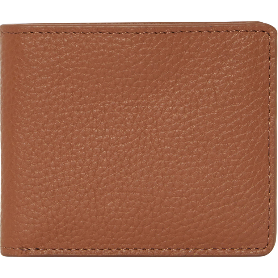 Men's Camel Leather Wallet Brix and Bailey Brand