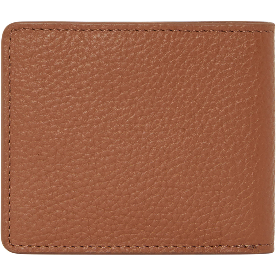 Men's Camel Leather Wallet Brix and Bailey Brand