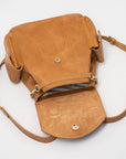 Leather backpack - Chatelet (Camel)-3