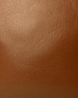 Camel Pebbled Leather Tote Shopper - Brix + Bailey