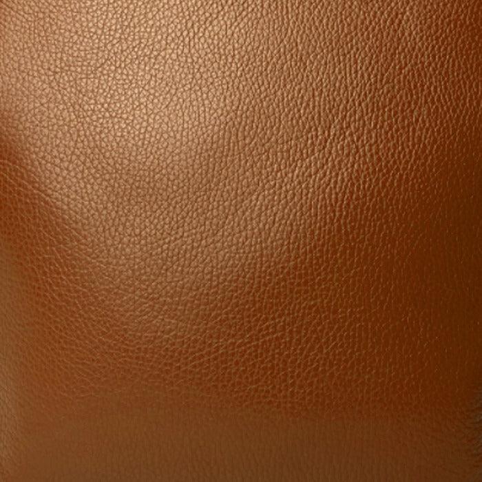 Camel Pebbled Leather Tote Shopper - Brix + Bailey