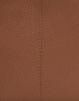 Tan Convertible Leather Crossbody Bag