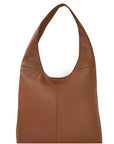 Camel Leather Shoulder Hobo Bag Ethical Sustainable Brix Bailey Leather Handbag Brand