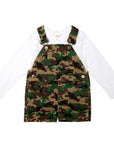 Camouflage Cord Shorts