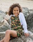 Camouflage Cord Shorts