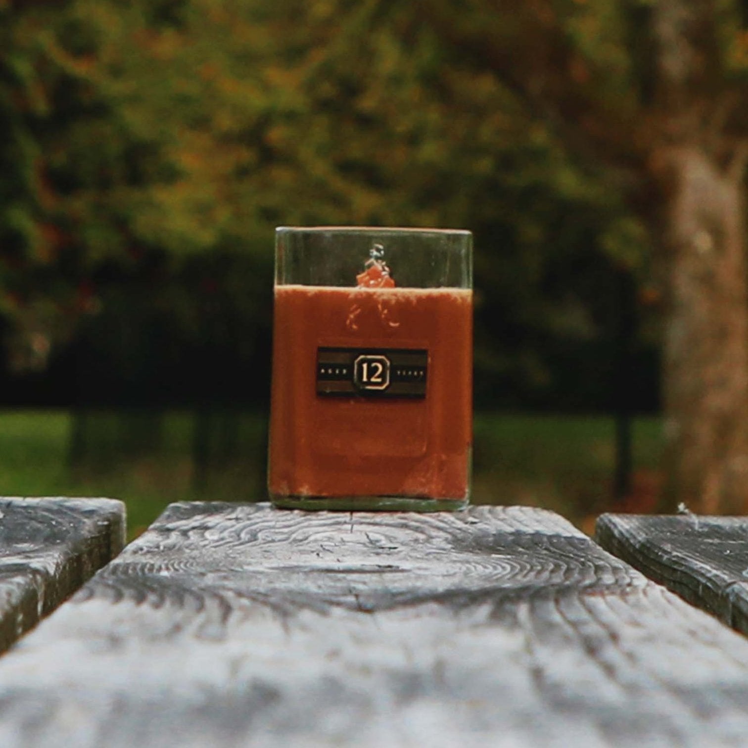 Vanilla &amp; Tobacco Scented Soy Candle-3