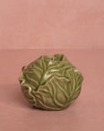 Green Cabbage Candle Holder