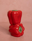 Red Bell Peppers Candle Holder