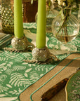 Pewter Artichoke Candleholder - Set of 2