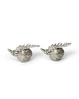 Pewter Artichoke Candleholder - Set of 2