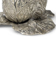 Pewter Cabbage Tea Light Holder- Set of 2
