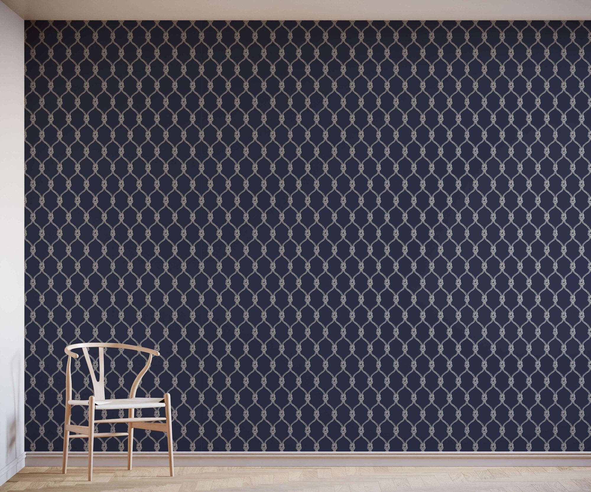 Captain Nautical Rope Wallpaper