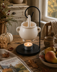 Hanging Cauldron & Pumpkin Spiced Wax Melts