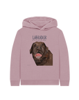 Snack Mode: Activated – The Chocolate Labrador Kids’ Hoodie