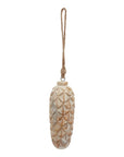 Whitewashed Pine Cone Christmas Ornament