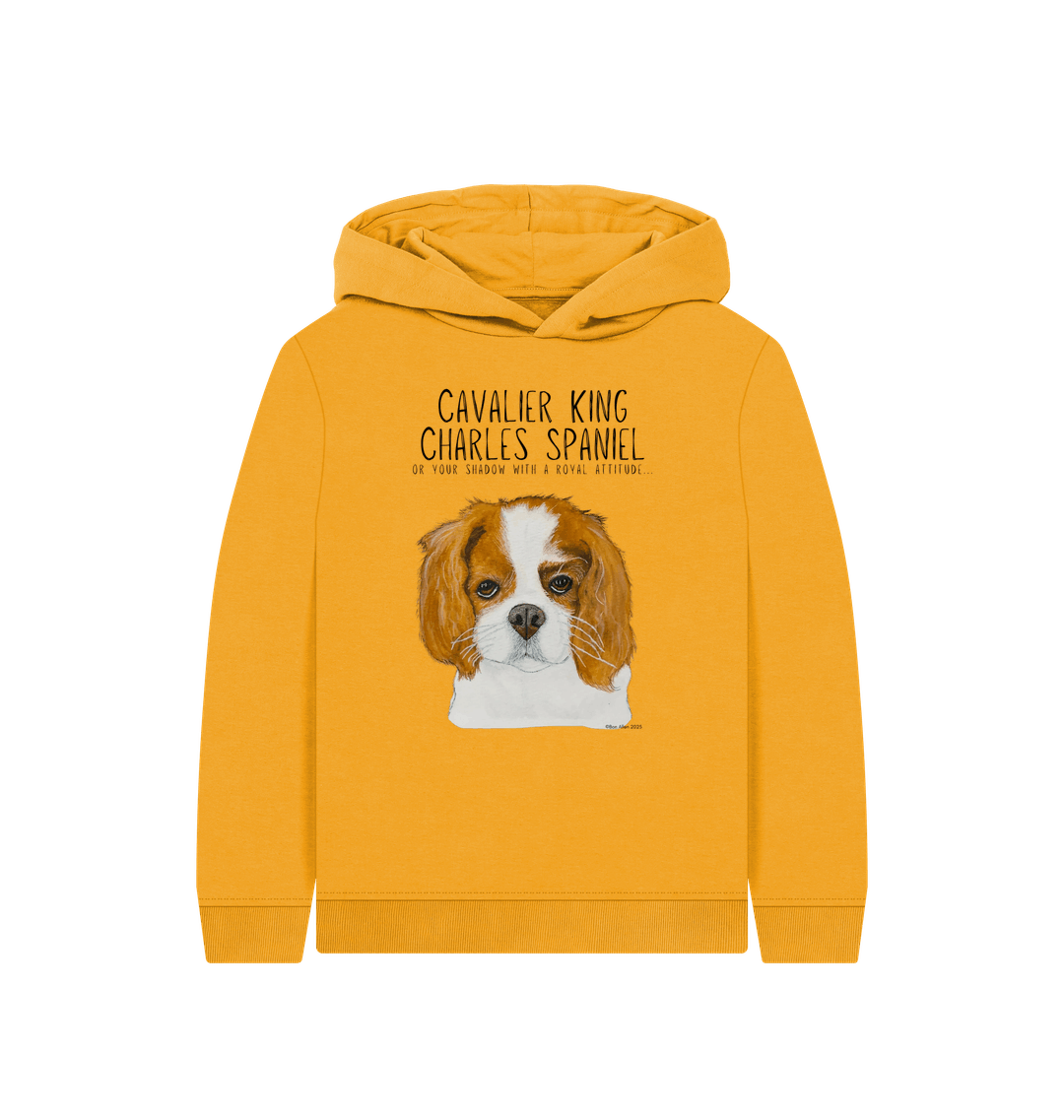 Little Monarchs &amp; Muzzles: Eco Kids Hoodie for Pup-Loving Royalty