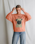 Pug Women's Oversized Sweatshirt