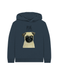 Pug-tastic Cozy Kids Hoodie – Snuggle Up in Pug Perfection!