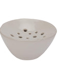 Off White Ceramic Flower Frog for Easy Flower Arranging