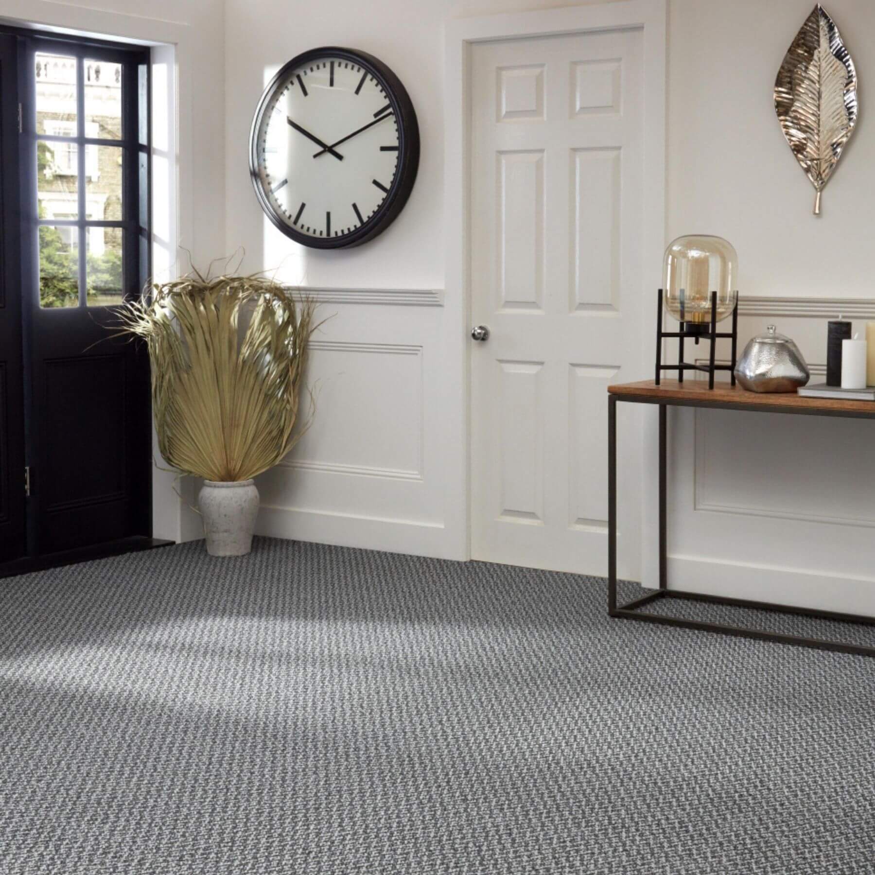 Sun Dried Palm Leaf Sculptural Display 95cm