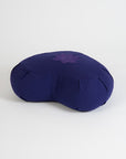 Yoga Studio GOTS Organic Cotton Crescent Lotus Zafu Buckwheat Cushion