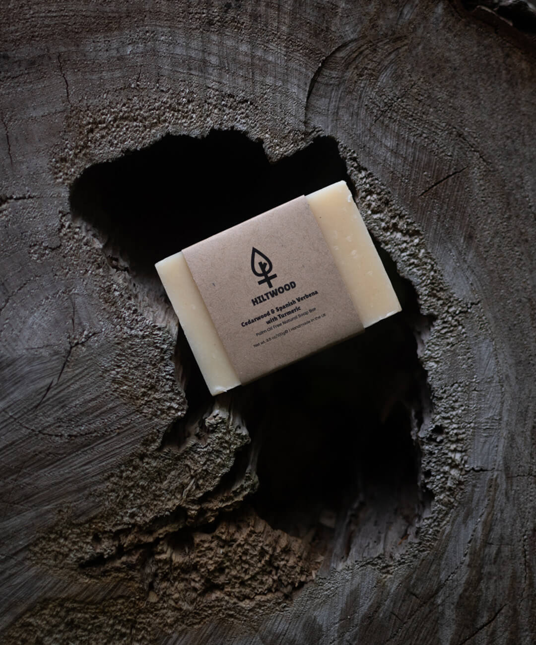 Cedarwood &amp; Spanish Verbena with Turmeric Natural Soap Bar