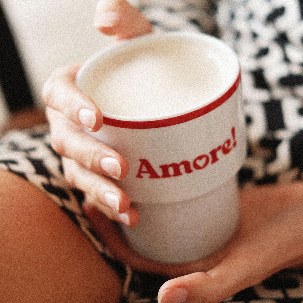 Amore Ceramic Mug for Delightful Sipping