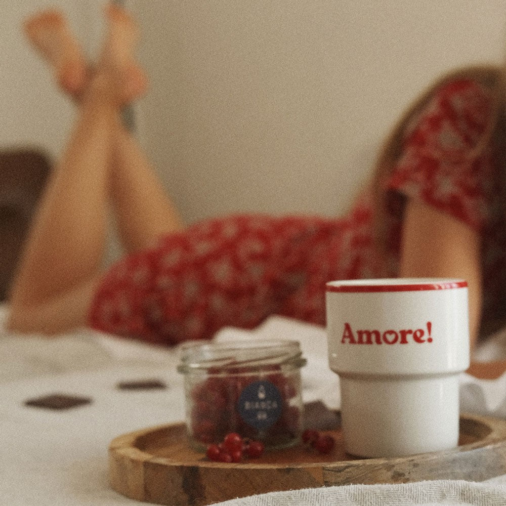Amore Ceramic Mug for Delightful Sipping