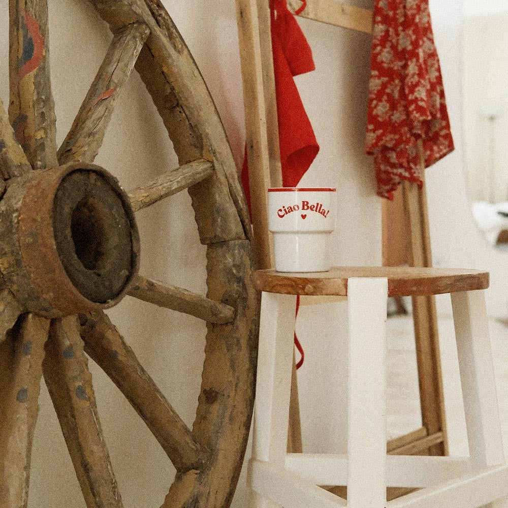 Ciao Bella Ceramic Coffee Mug