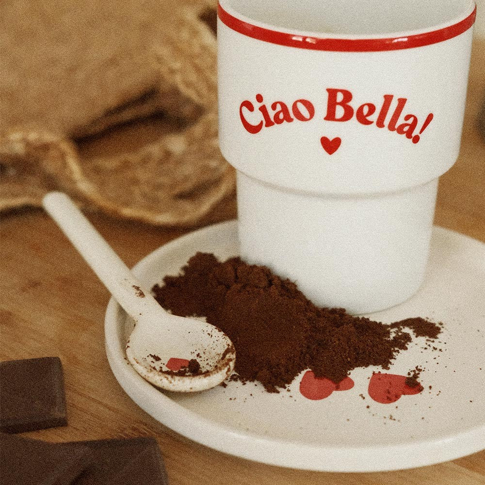 Ciao Bella Ceramic Coffee Mug