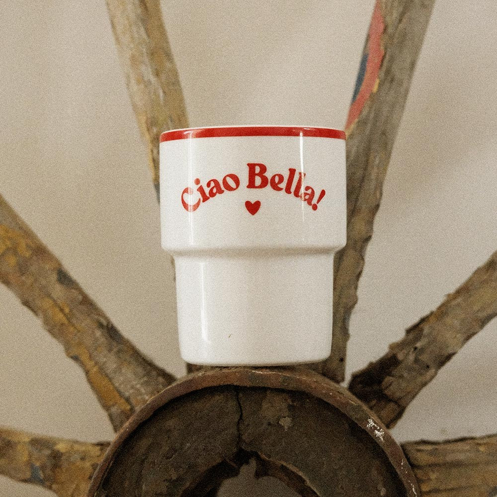 Ciao Bella Ceramic Coffee Mug
