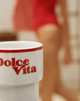 Ceramic Mug Inspired by La Dolce Vita Style
