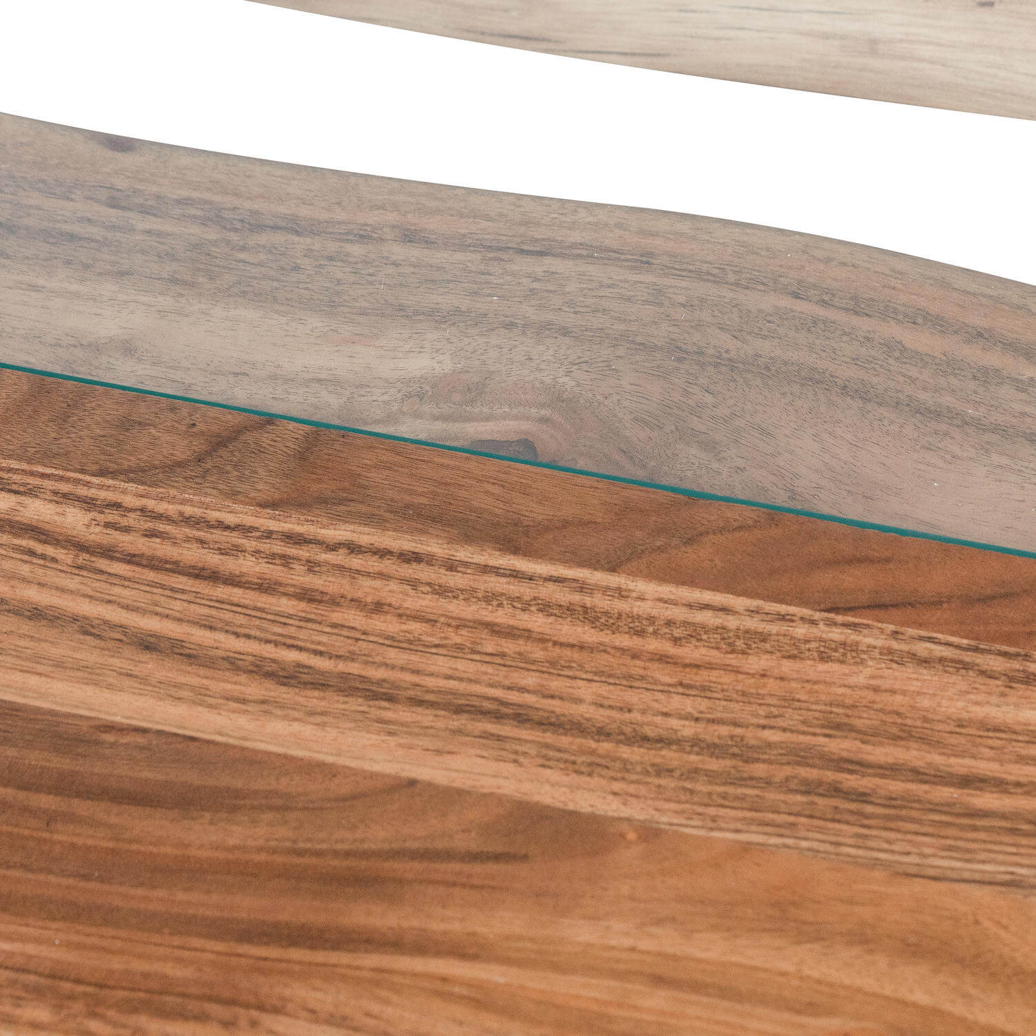 Handcrafted Live Edge River Coffee Table | Unique Wood Design