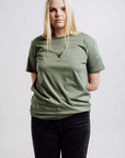 Unisex Cotton Embroidered T-Shirt – Comfort & Sustainable Style by Sossu at www.brixbailey.com