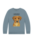 Crumb Catcher in Chief – The Fox Red Labrador Kids' Sweatshirt
