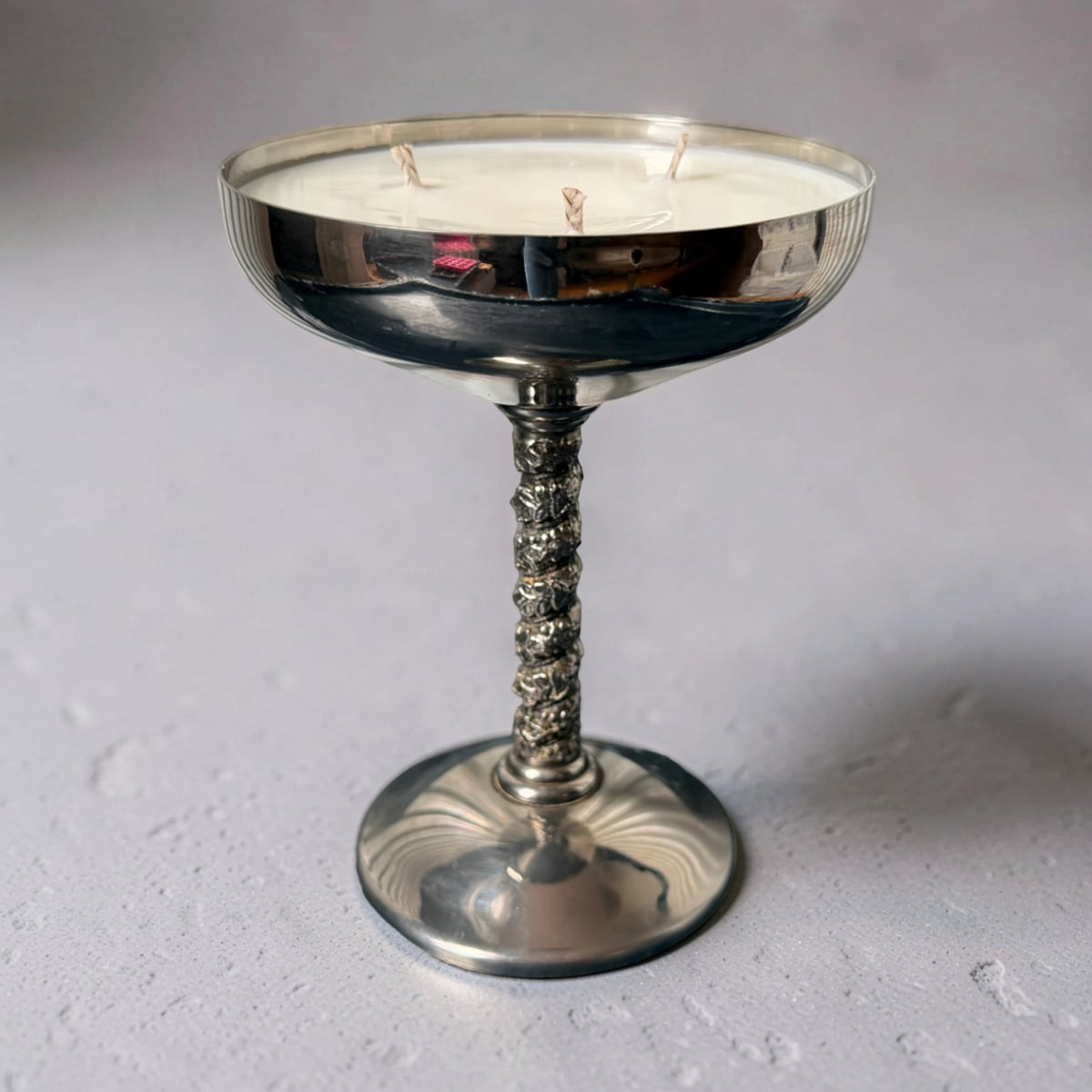 Silver Goblet Scented Candles