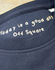 Unisex Sweater with Off Square Round Logo Basic