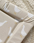 Standard Changing Mat - White Goose Unisex Print