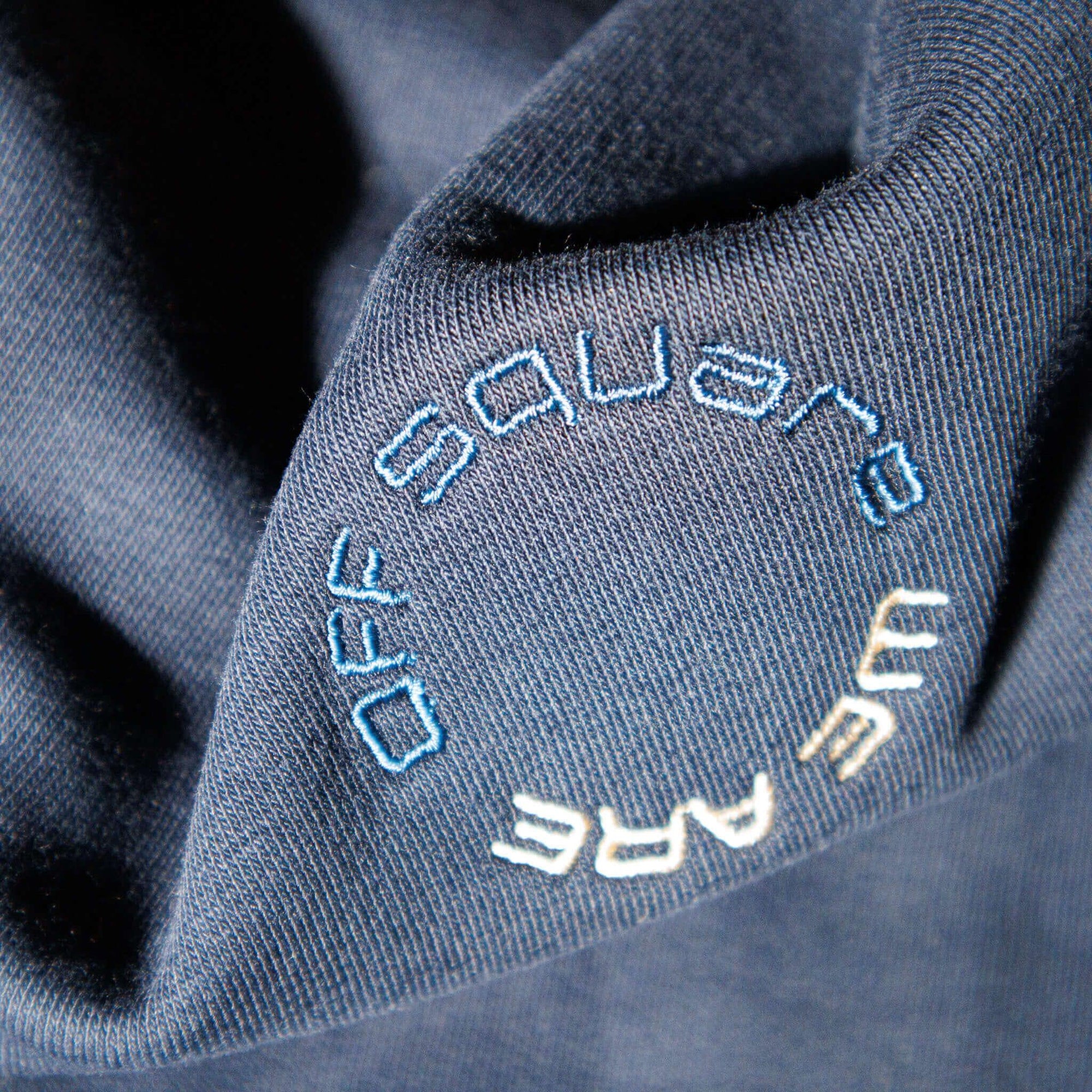 Unisex Sweater with Off Square Round Logo Basic