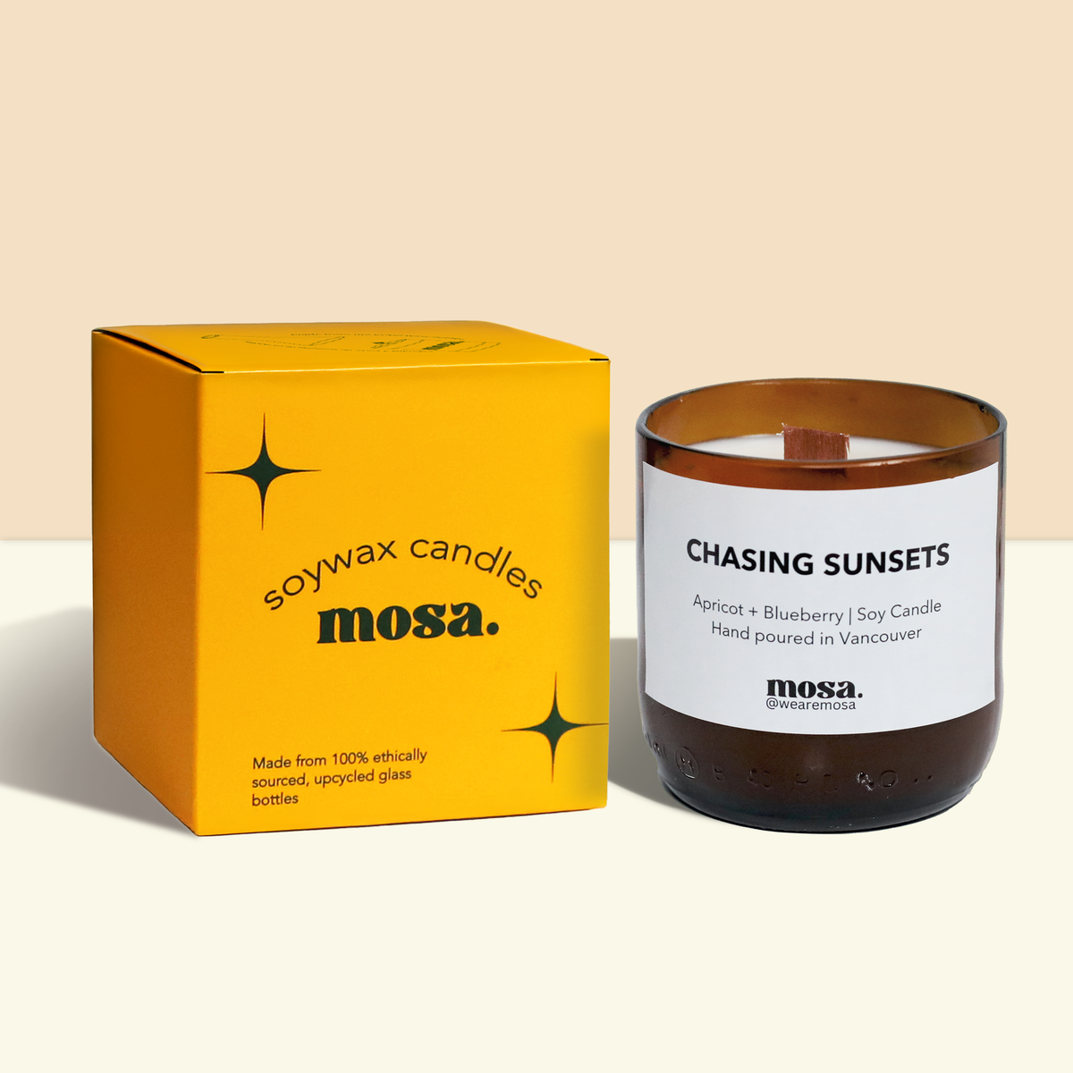 Chasing Sunsets - Apricot Blueberry Candle