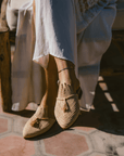 Raffia Slippers Ladame