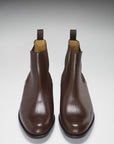 Brown Leather Chelsea Boots, Welted Leather Sole