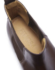 Brown Leather Chelsea Boots, Welted Leather Sole