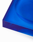 Chelsea Cobalt Glass Trinket Tray - Blue