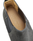 Grey Suede Chelsea Boots, Welted Leather Sole