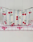 Nappy Wallet - Cherry Stripe